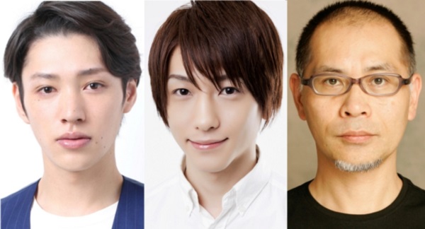 (左から)安西慎太郎さん、鈴木拡樹さん、上演台本・演出の鈴木勝秀さん