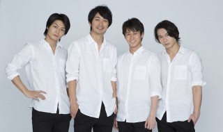 (左から)番組MCの八神蓮さん、小林且弥さん、三上真史さん、藤田玲さん