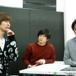 (写真左から)鮎川太陽さん、原嶋元久さん、長濱 慎さん