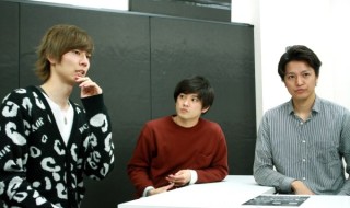 (写真左から)鮎川太陽さん、原嶋元久さん、長濱 慎さん