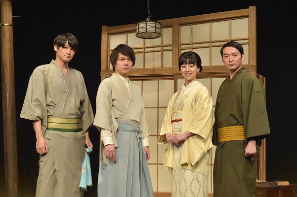 （左から）寿里さん、平野 良さん、帆風成海さん、今立 進さん