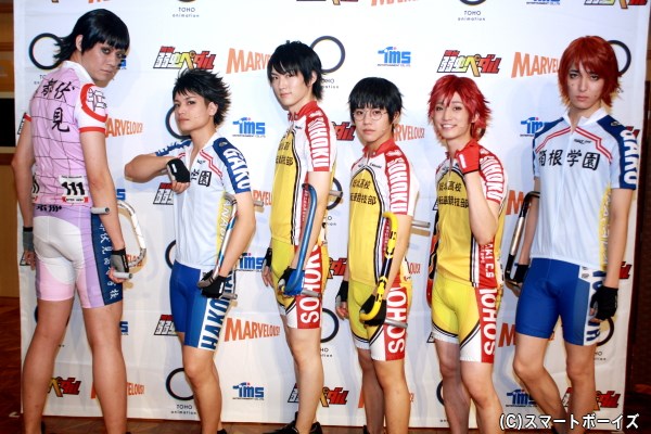 (左から)林野健志さん、河原田巧也さん、和田雅成さん、醍醐虎汰朗さん、百瀬朔さん、富永勇也さん