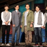 (左から)ほさかようさん、吉高志音さん、河合龍之介さん、加藤和樹さん、鎌苅健太さん、なだぎ武さん