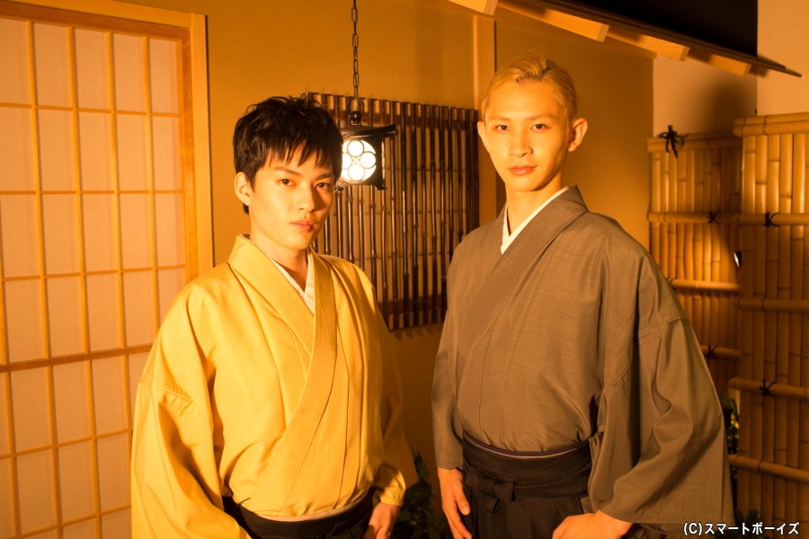 大薮丘さん(左)と大隅勇太さんの、お正月だよ！ガチンコ対決～♪