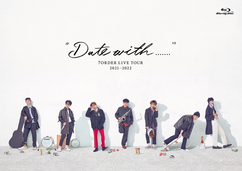 「"Date with......."7ORDER LIVE TOUR 2021-2022」 Blu-rayジャケット